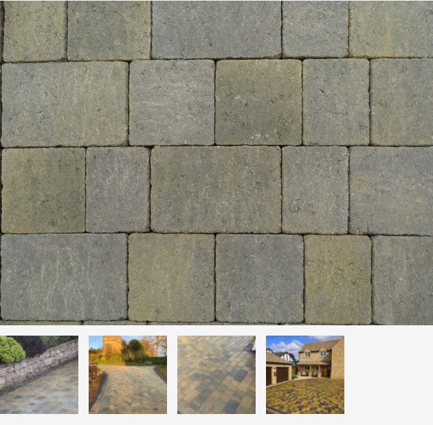 Aged Block Paving